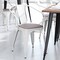 Flash Furniture White Metal Stack Chair with Gray Poly Resin Seat CH-31270-WH-PL1G-GG - alternate 8